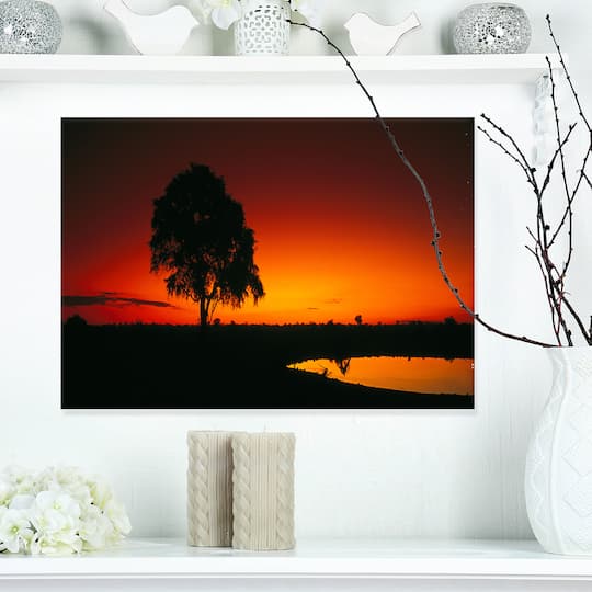 Designart - Sunset View in Tanzania